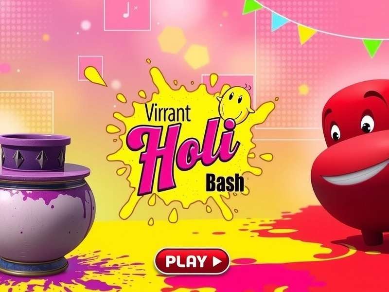 Vibrant Holi Bash Gameplay